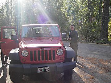 このJeepがアメリカン
