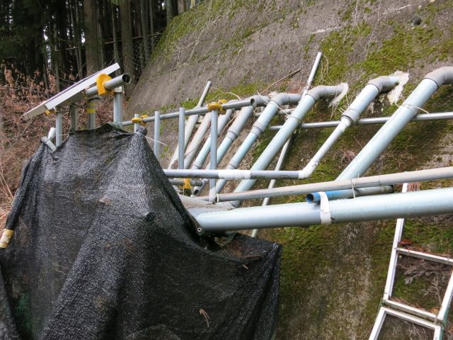 栃尾の擁壁