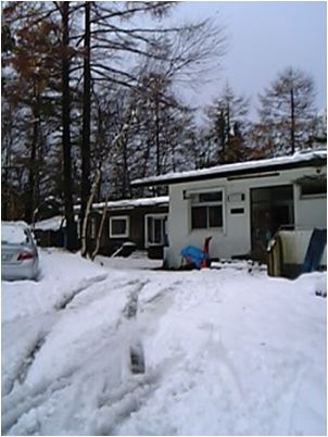 雪の観測所